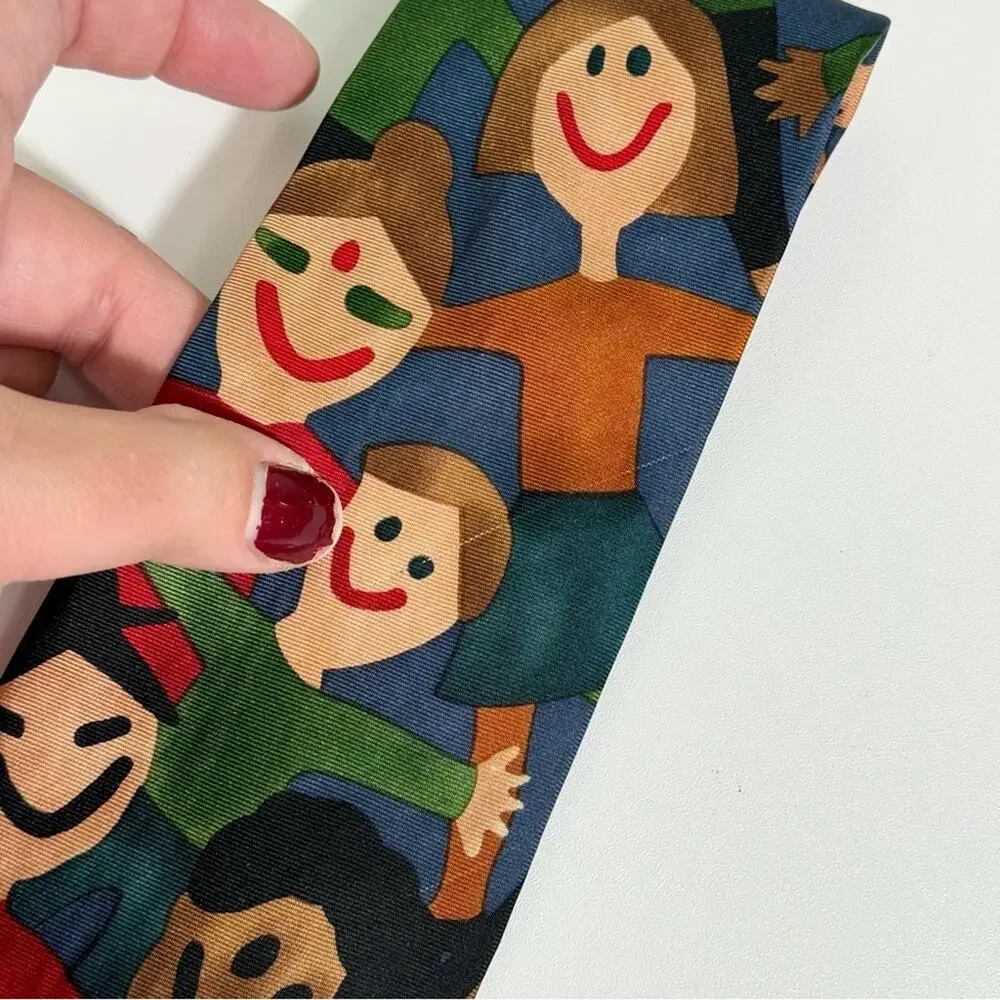 Save The Children‎ Dana Age 12 Helping Children And Their Families Tie Mens OS